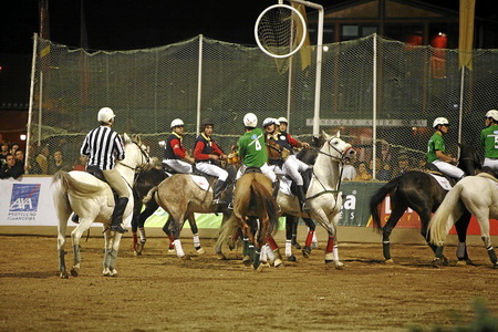 09-11-07 SEXTA FEIRA  HORSE BALL - MEIA FINAL TAÇA PORTUGAL - SPORTING/QUINTA DA LAGOA  (FER