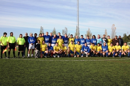 FUTEBOL – AMIGOS DO PAULO AUGUSTO X ASSOCIATION SPORTIVE CAVALAIROISE CROISIENNE – VETERANOS