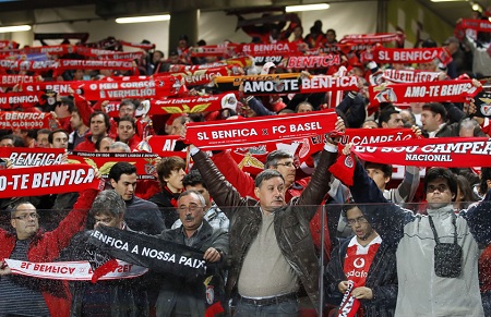 FUTEBOL – S.L. BENFICA X F.C BASEL – LIGA DOS CAMPEÕES 2011