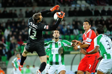 FUTEBOL – RIO AVE X BENFICA – LIGA ZON SAGRES 2012/2013