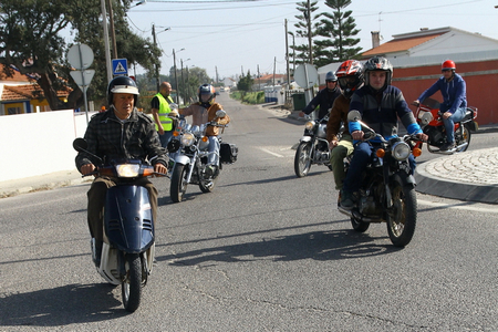 PASSEIO DE MOTOS ANTIGAS AAFFS 2017 -FOROS DE SALVATERRA 2017